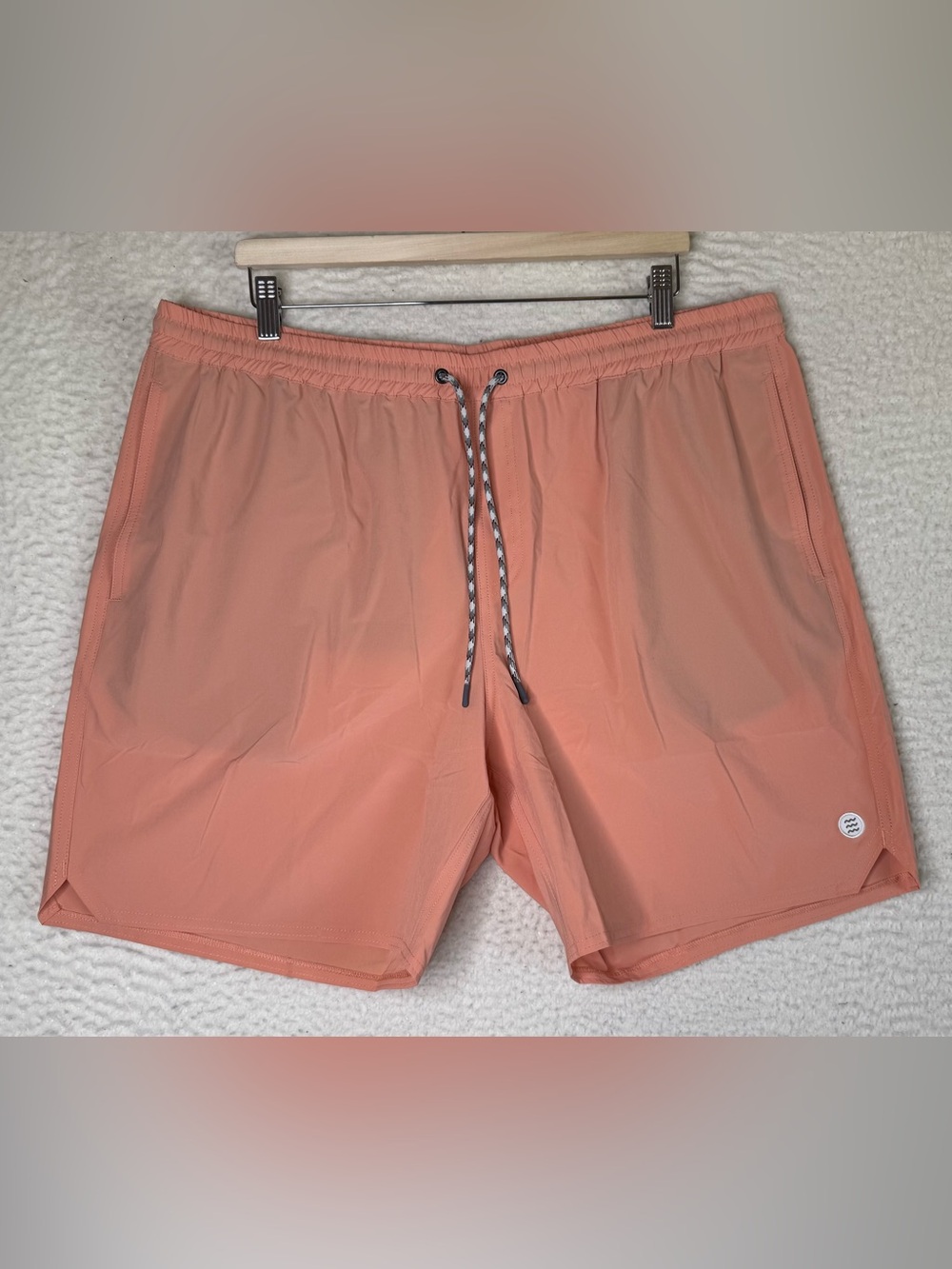 Free Fly Andros Trunk Linerless Shorts Orange Dusk Men's Size XXL